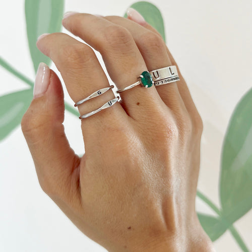 Anillo inicial ajustable