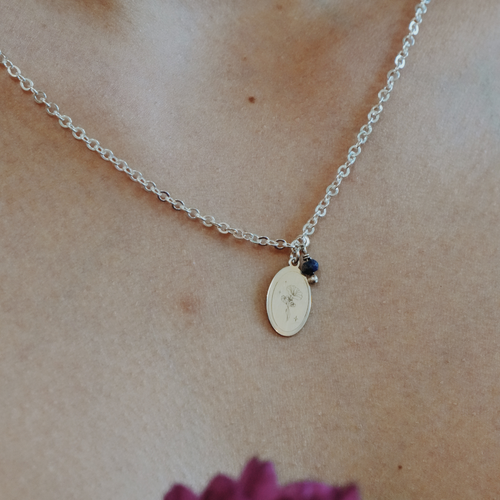 Collar Flor de mes