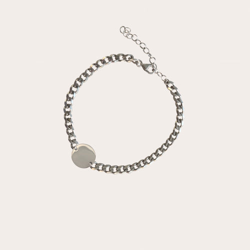 Pulsera conector circular personalizada