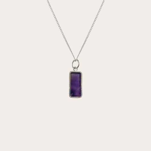 Collar placa de piedra