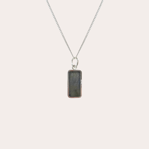 Collar placa de piedra