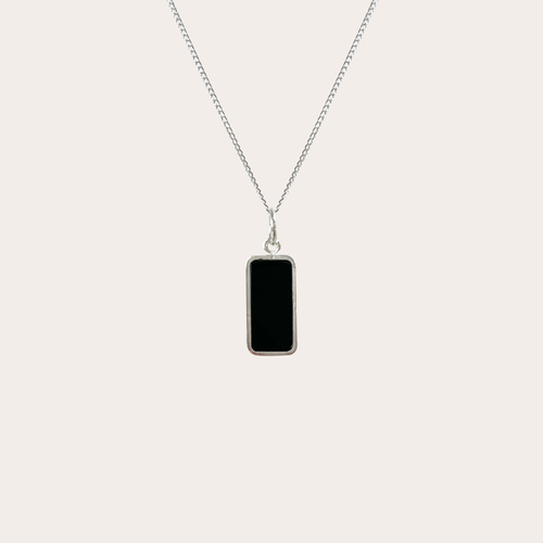Collar placa de piedra