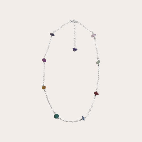 Choker ágatas mixtas