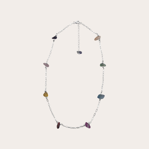 Choker ágatas mixtas