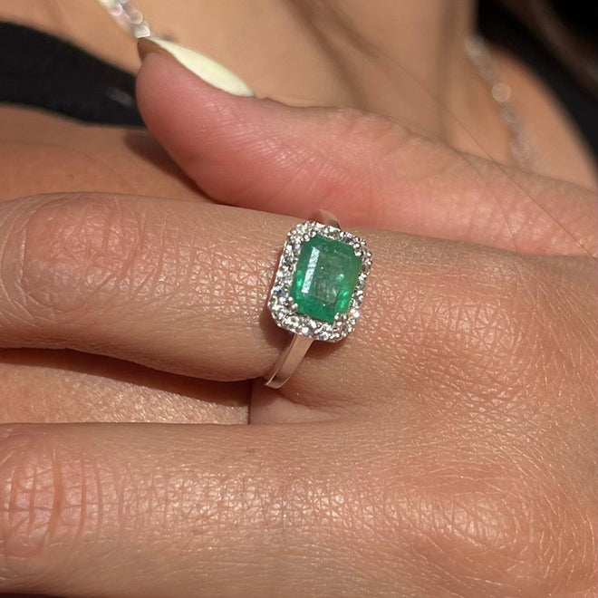 Anillo Queen Esmeralda
