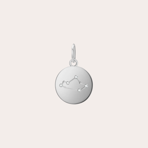 Charm medallita constelación zirconias