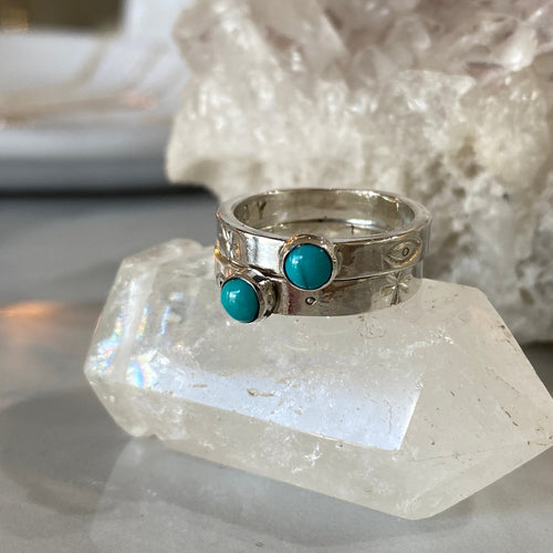 Anillo Yo Soy con turquesa
