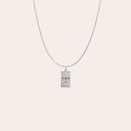 Collar carta personalizado