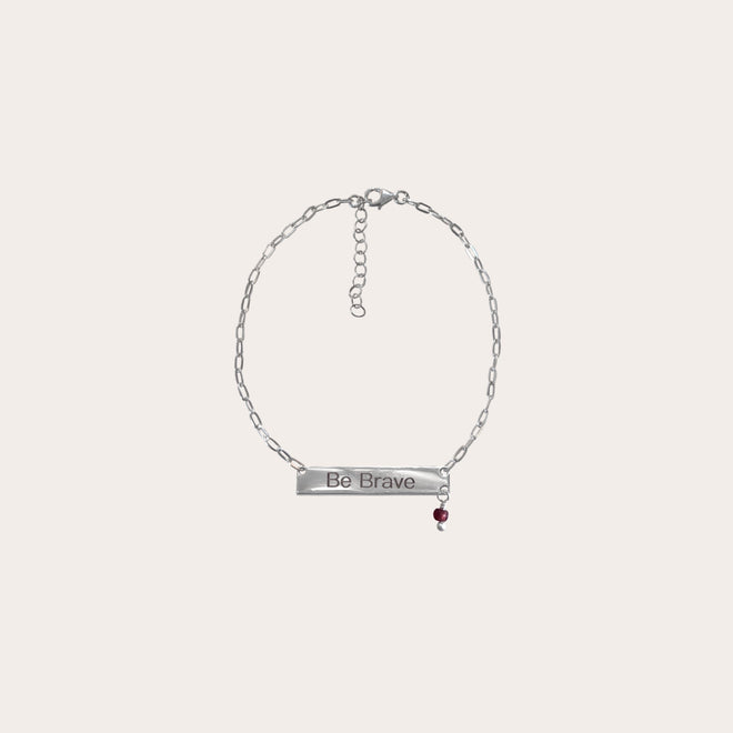 Pulsera conector barrita personalizada
