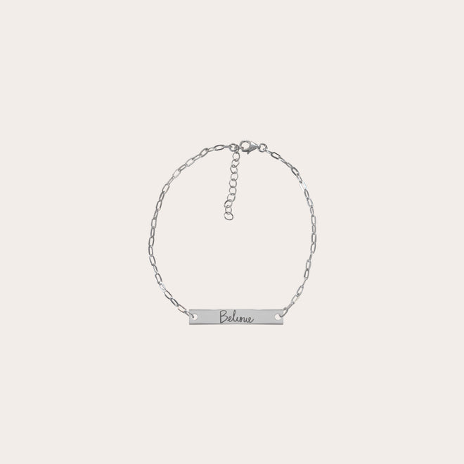 Pulsera tipo esclava personalizada