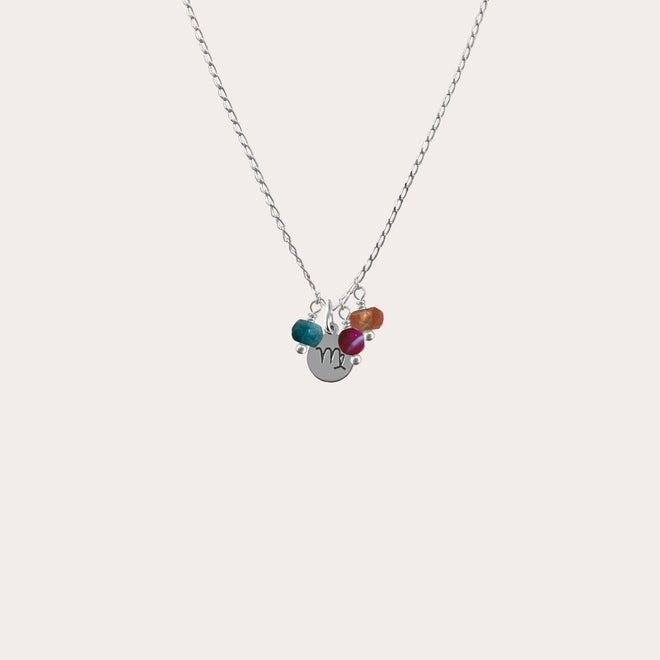 Collar signo con piedras