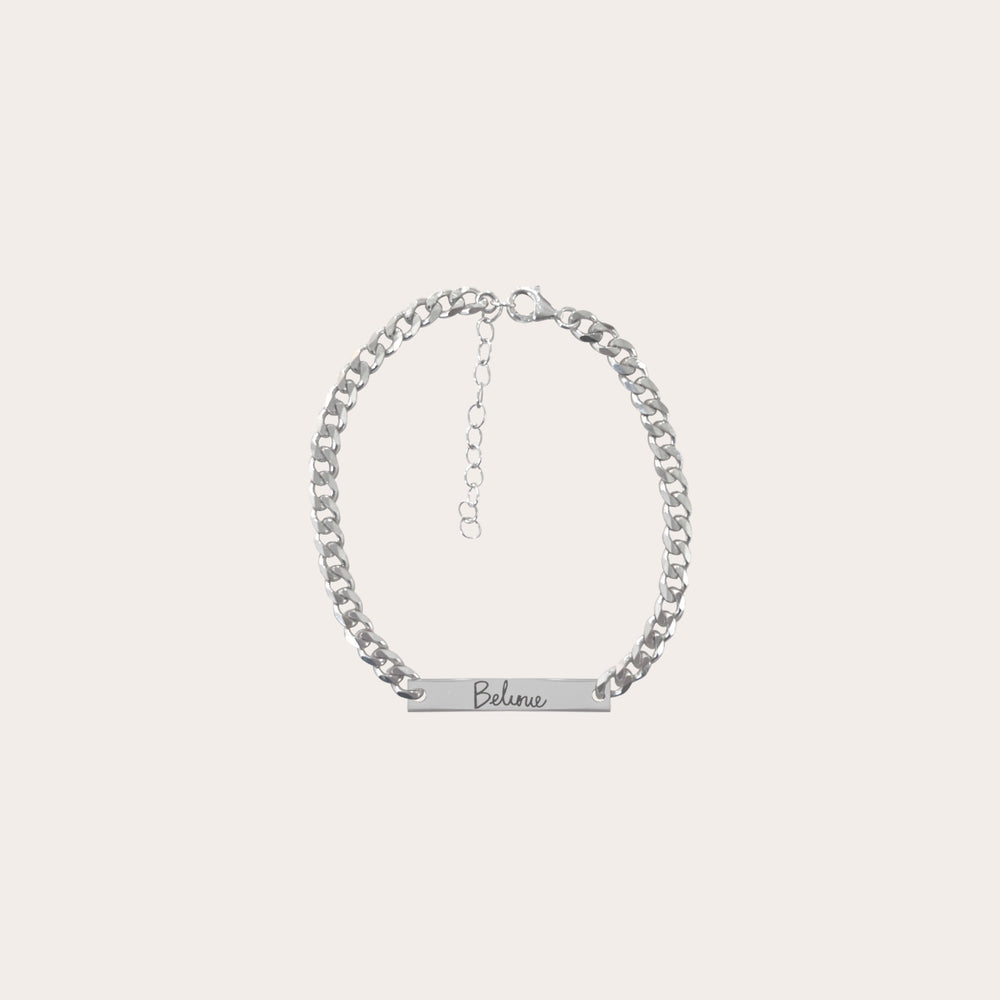 Pulsera tipo esclava personalizada