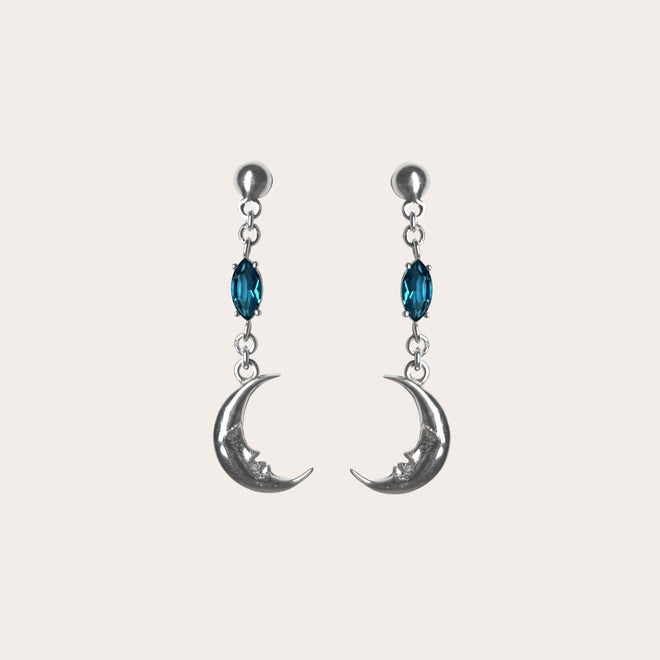Aretes Blue Moonlight