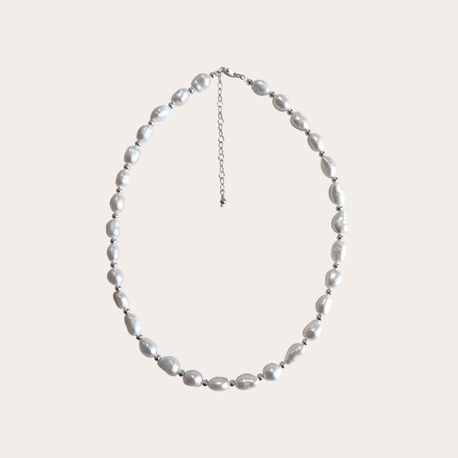 Choker Perlas