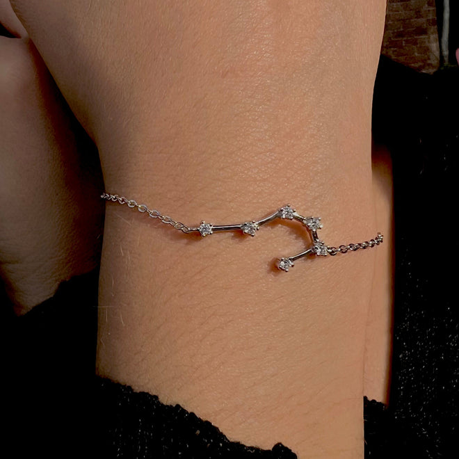 Pulsera constelación zirconias