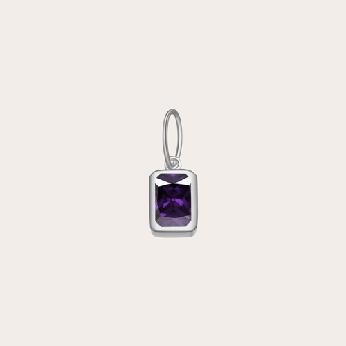 Charm Birthstone zirconia