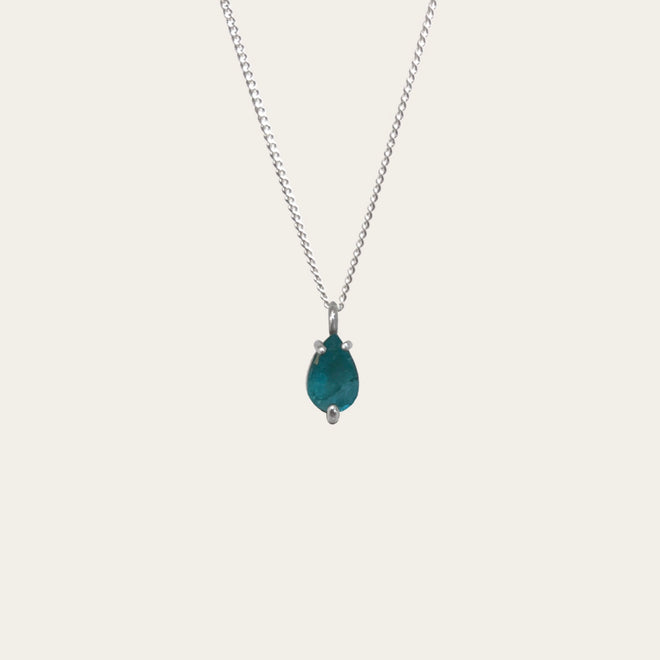 Collar Drop Esmeralda