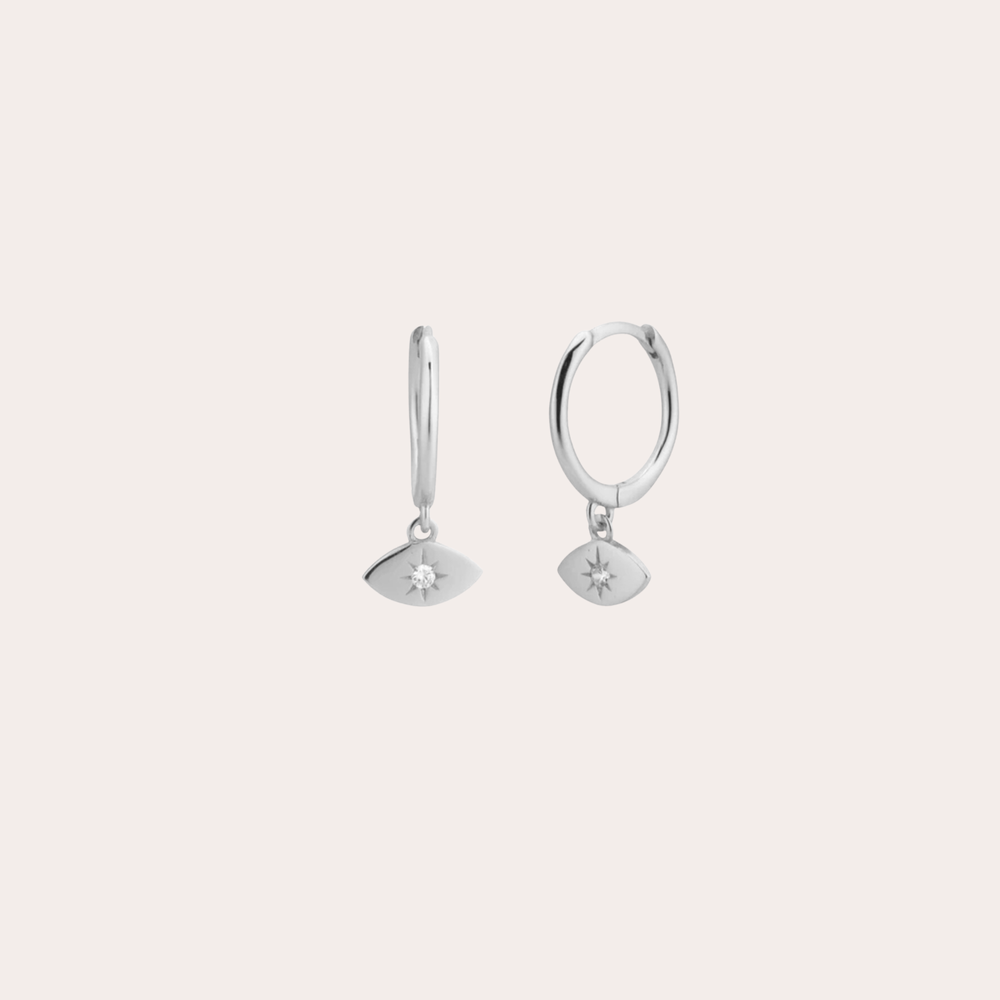 Arracadas Ojito Zirconia