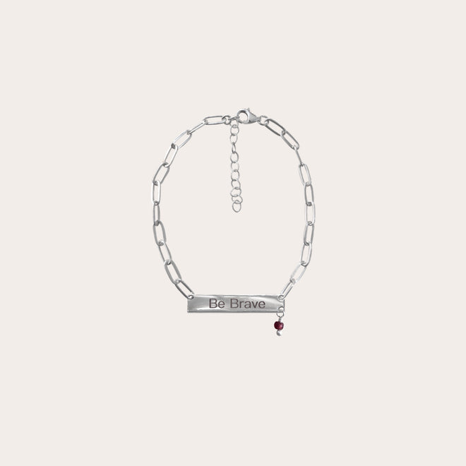 Pulsera conector barrita personalizada