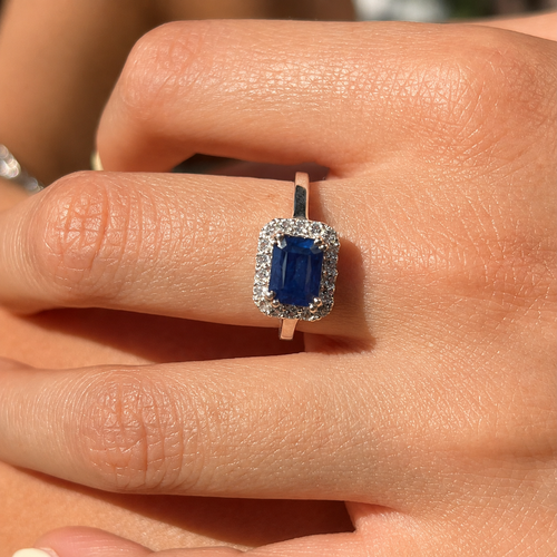 Anillo Queen Zafiro