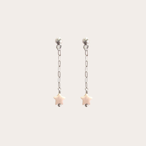 Aretes cadenita y Estrella