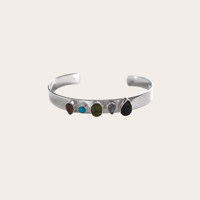 Brazalete mix piedras