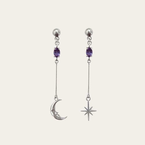 Aretes Cosmic Amethyst