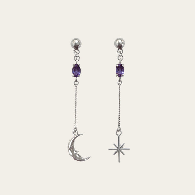 Aretes Cosmic Amethyst