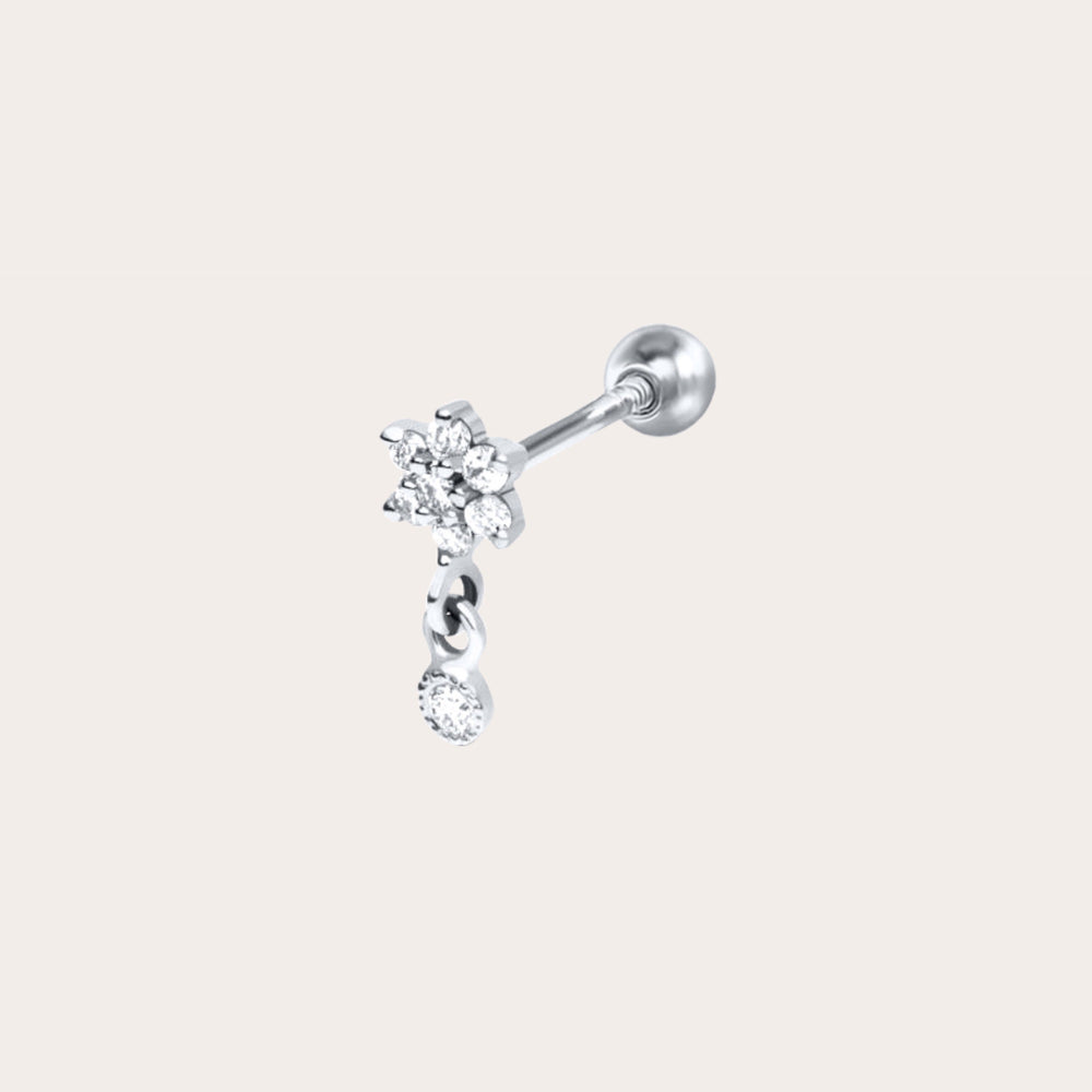 Broquel flor colgante