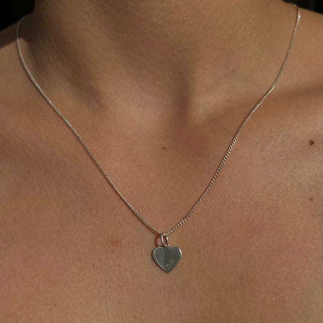 Collar corazón personalizado