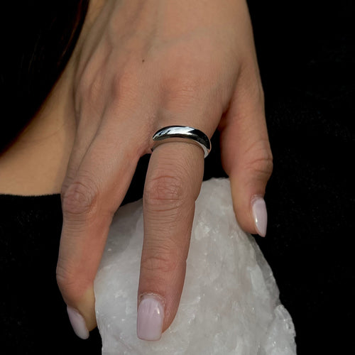 Anillo Chunky delgado