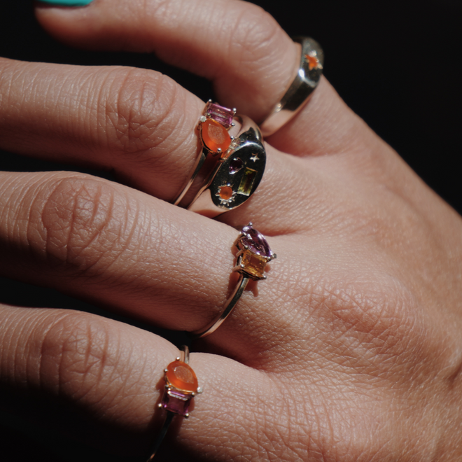 Anillo Happiness Personalizado