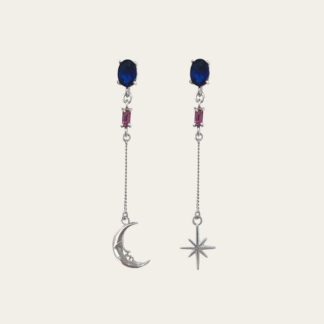 Aretes Pink Moonfall