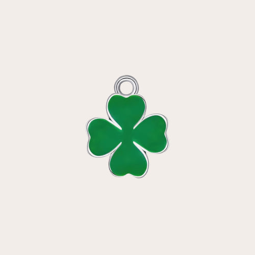 Charm trébol verde
