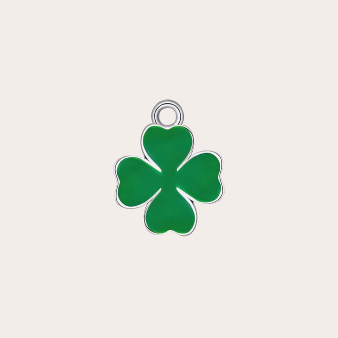 Charm trébol verde