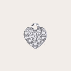 Charm Corazón zirconias