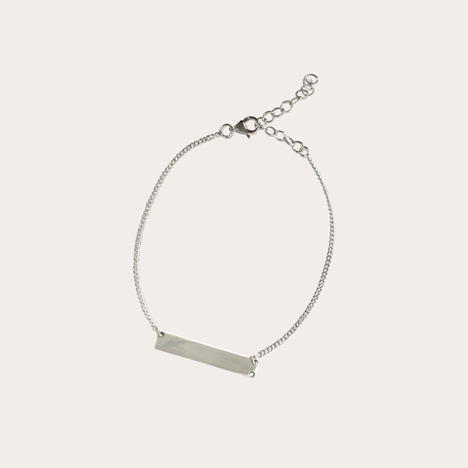 Pulsera conector barrita personalizada