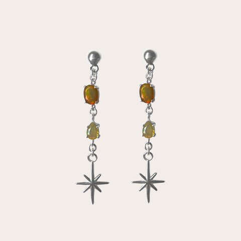 Aretes Golden star
