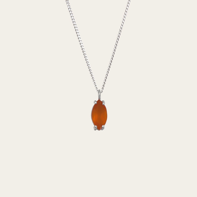 Collar Marquise Cornalina