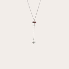 Corbatín Topacio Rosa con destello