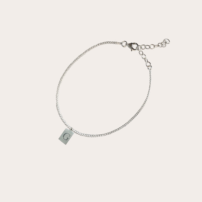 Pulsera rectangulo chico personalizada