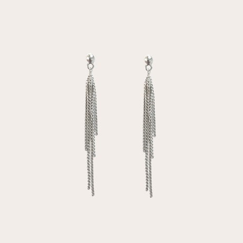 Aretes Silver Rain