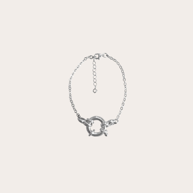 Pulsera charm holder cadena