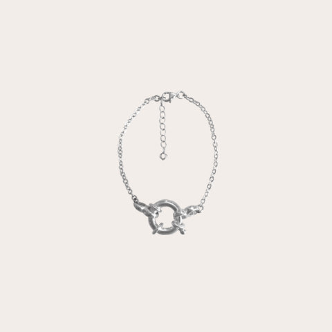 Pulsera charm holder cadena
