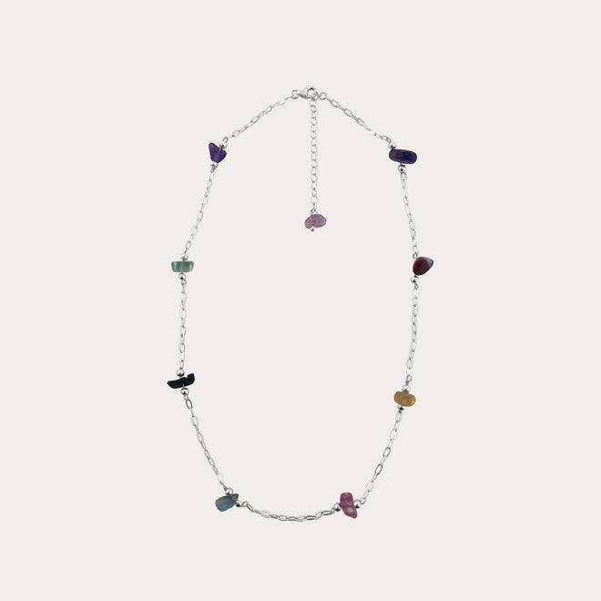 Choker ágatas mixtas
