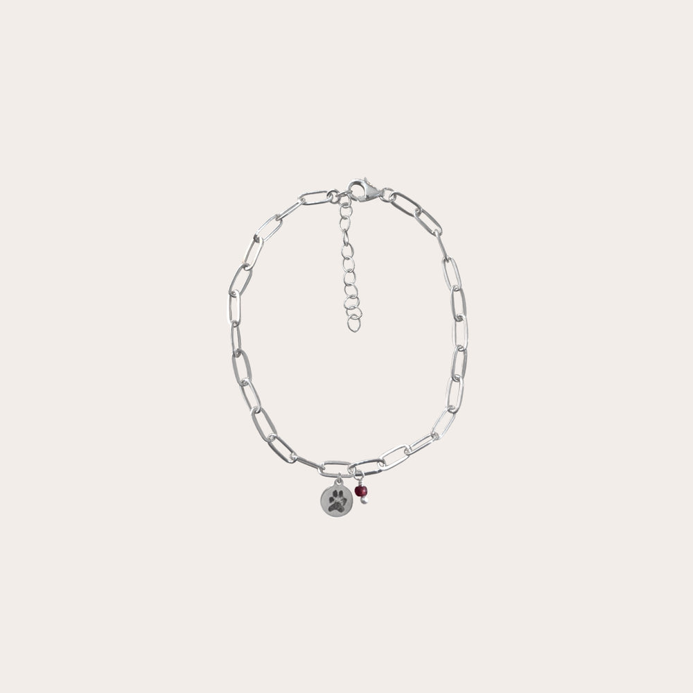 Pulsera personalizada "Here with me" Mascota