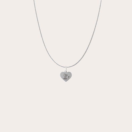 Collar corazón personalizado