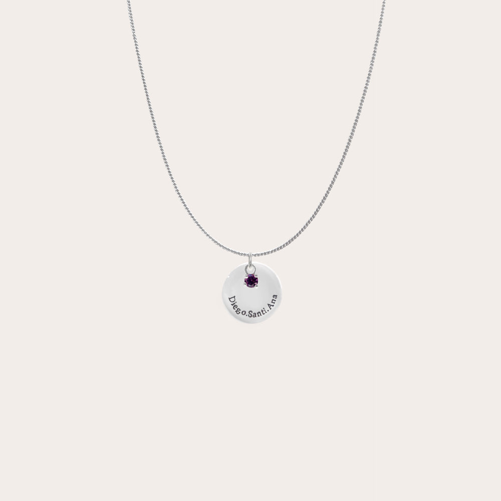 Collar Mother´s Day Medalla Redonda
