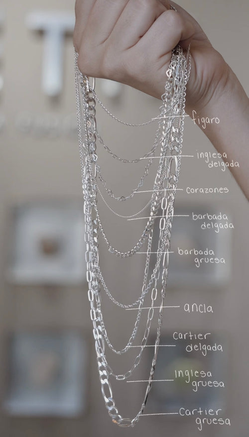 Collar medalla redonda