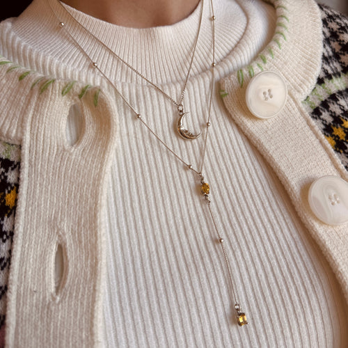 Collar corbatín stones